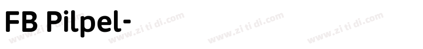 FB Pilpel字体转换